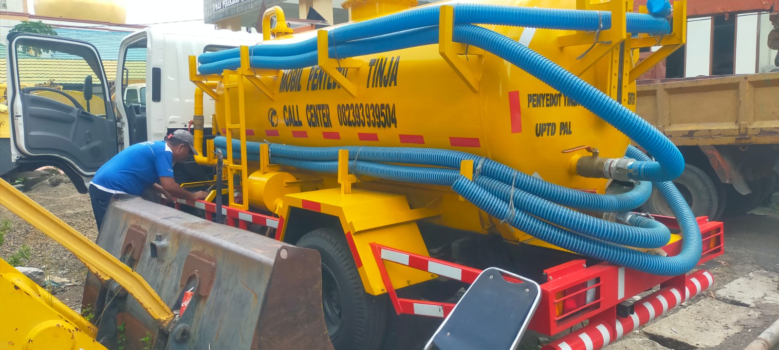 UPTD PAL DLH Parepare Layani Cepat Penyedotan Lumpur, Tinja, Kakus dan WC